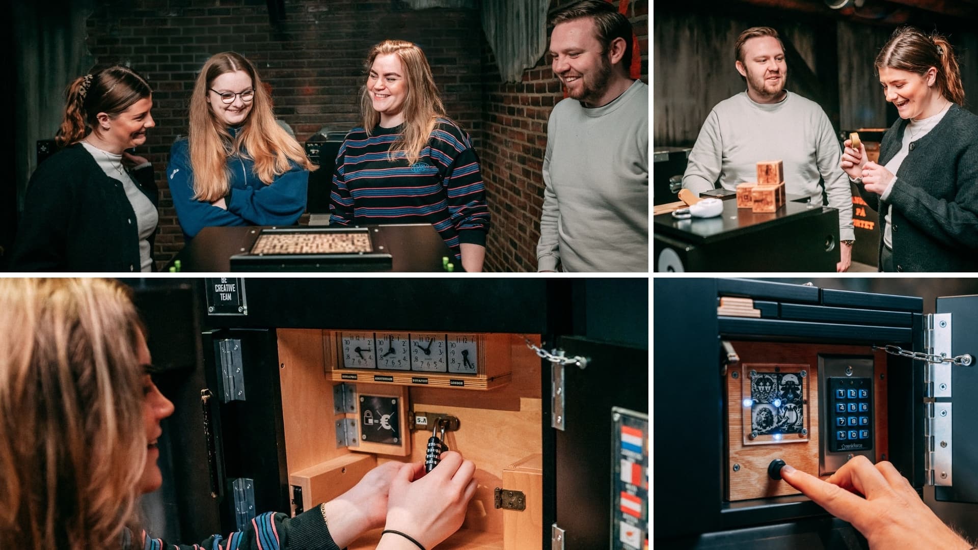 Mensen die de black box battle doen